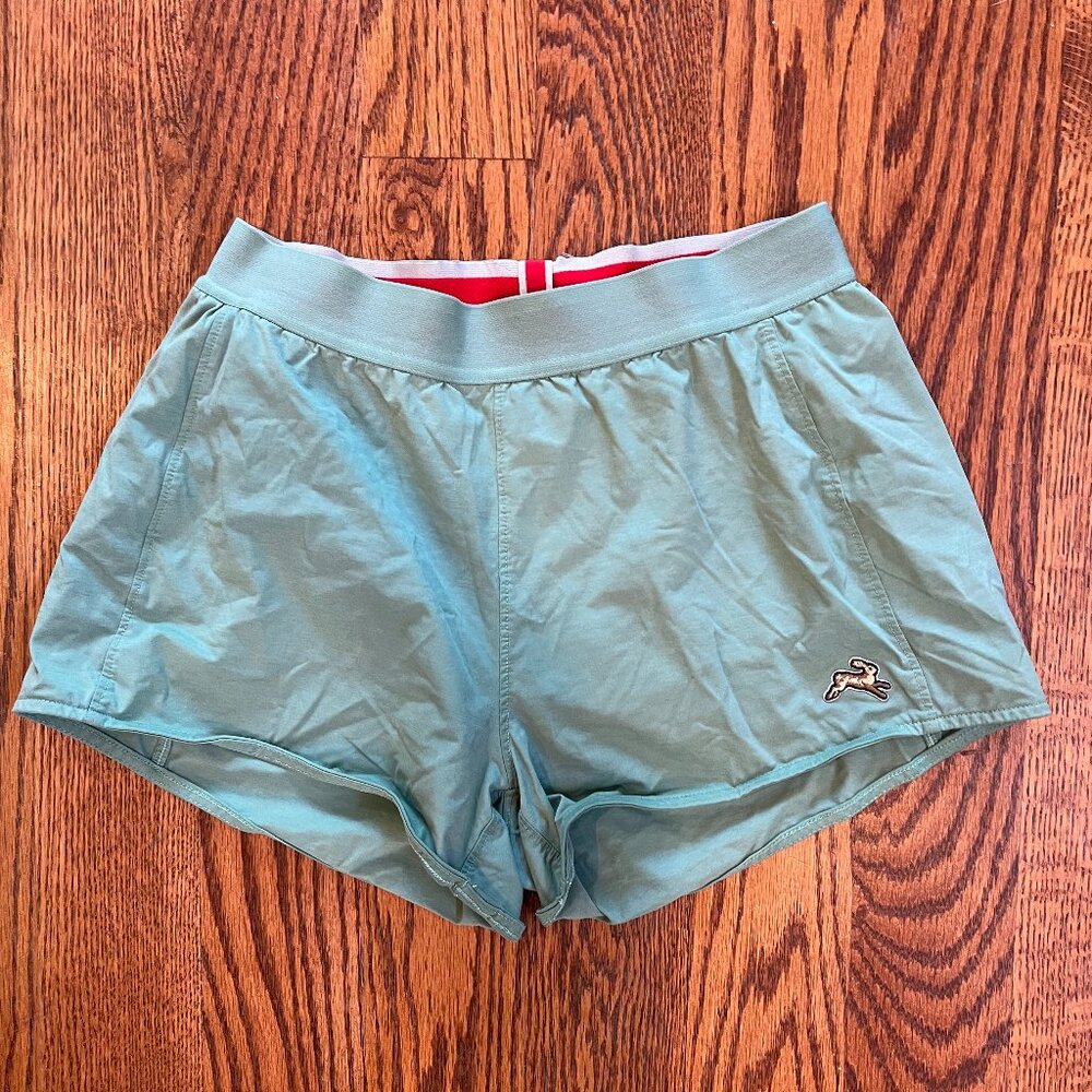 Tracksmith Session Shorts - Green - Womens Size Small
